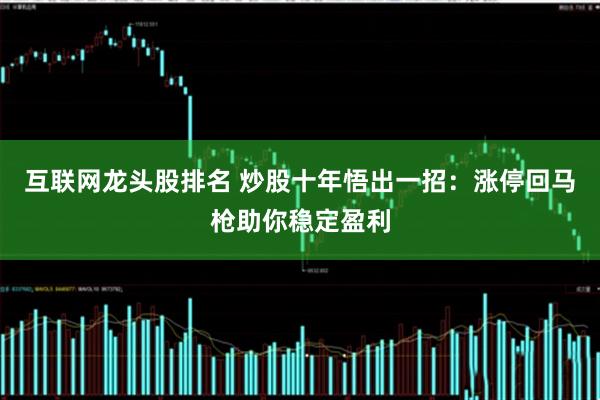 互联网龙头股排名 炒股十年悟出一招：涨停回马枪助你稳定盈利